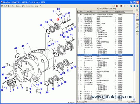 komatsu parts online catalog